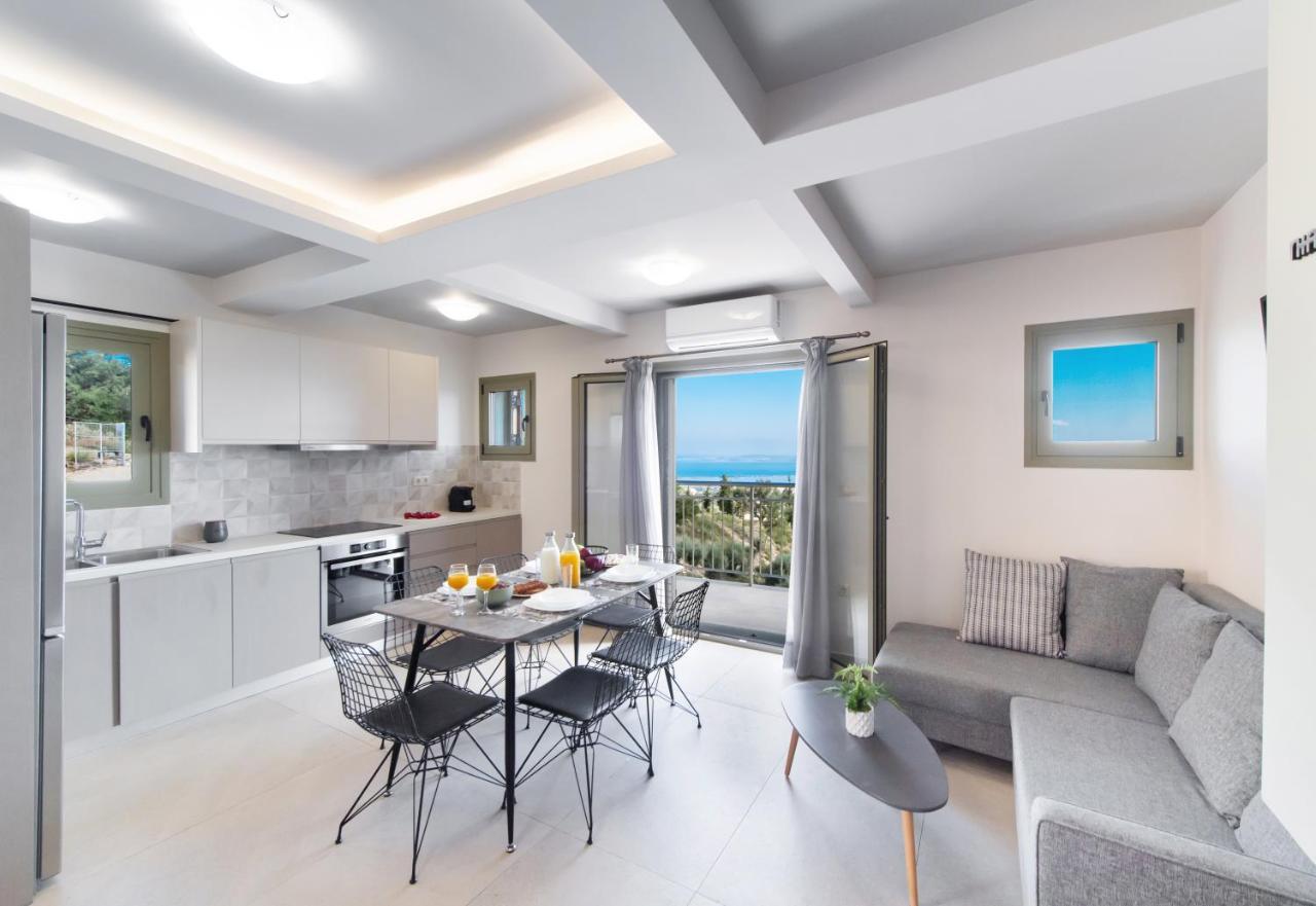 Villelia View Villas 1 Apolpaina Dış mekan fotoğraf