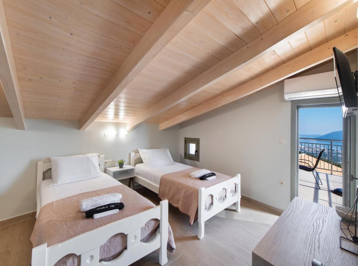 Villelia View Villas 1 Apolpaina Dış mekan fotoğraf