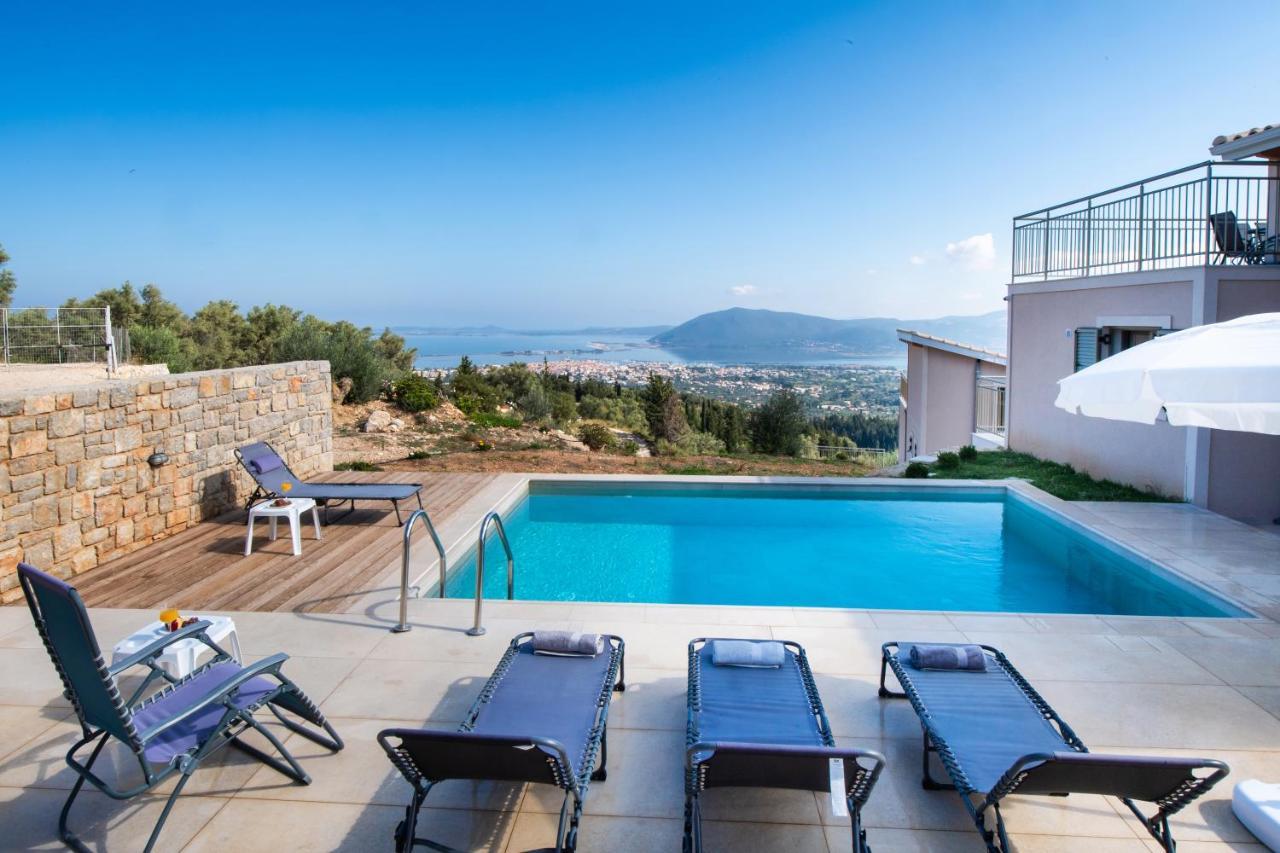 Villelia View Villas 1 Apolpaina Dış mekan fotoğraf