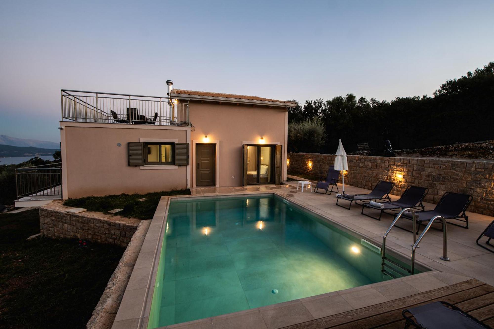 Villelia View Villas 1 Apolpaina Dış mekan fotoğraf